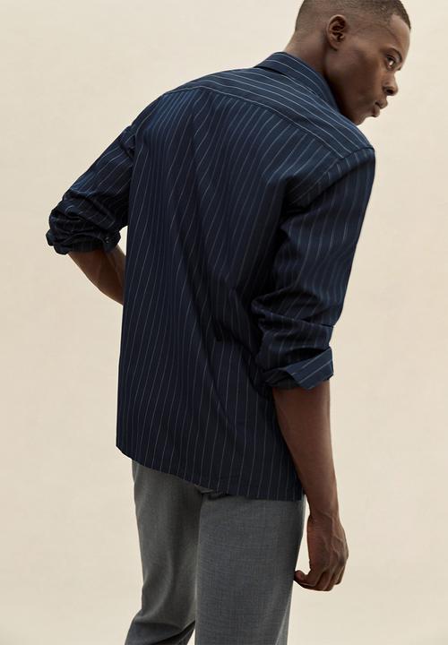 MANGO - Ata shirt - navy