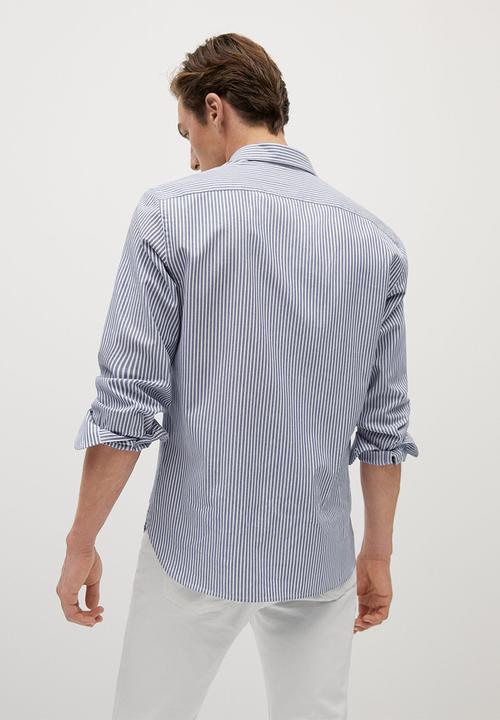 MANGO - Kodak shirt - navy