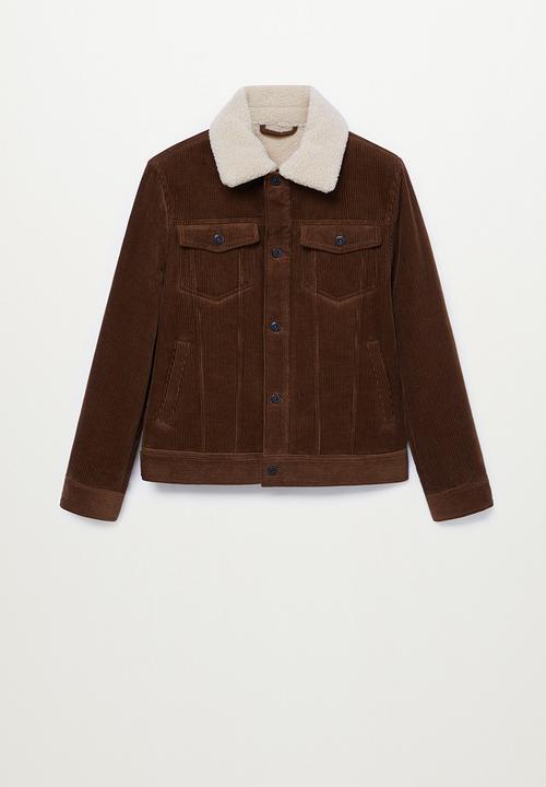 MANGO - Morys jacket - brown