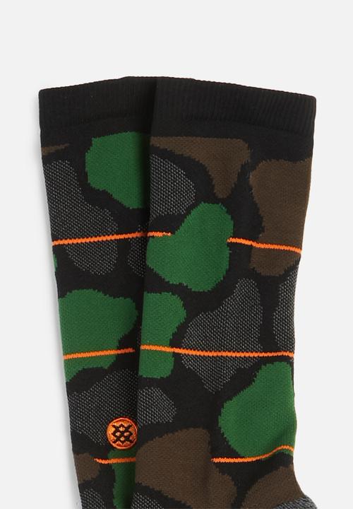 Stance Socks - Grit crew socks - black