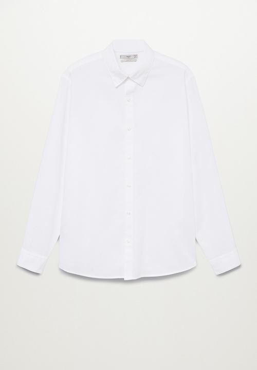 MANGO - Arthur shirt - white