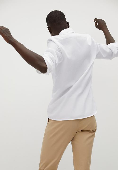 MANGO - Arthur shirt - white