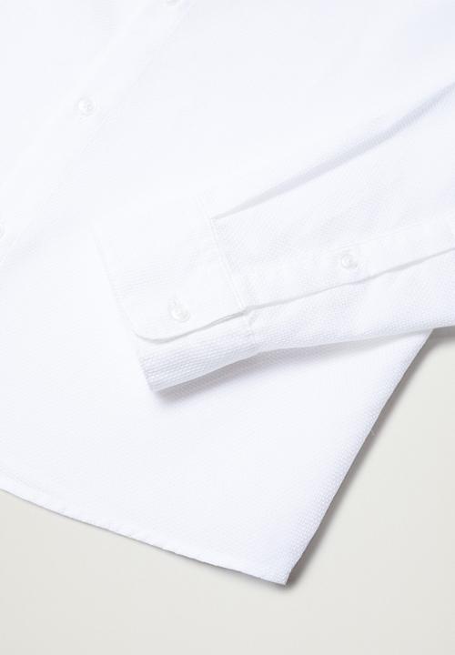 MANGO - Arthur shirt - white