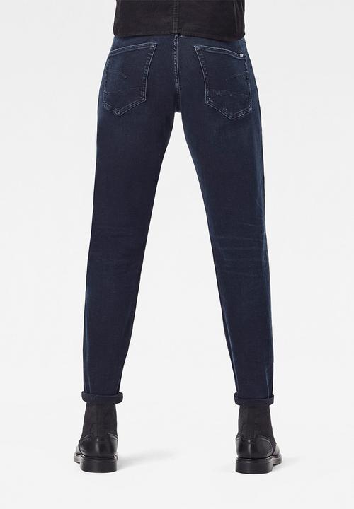 G-STAR - 3301 slim rink superstretch jeans - worn in eve destroyed