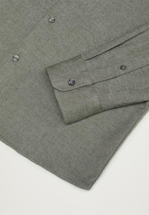 MANGO - Bose shirt - khaki