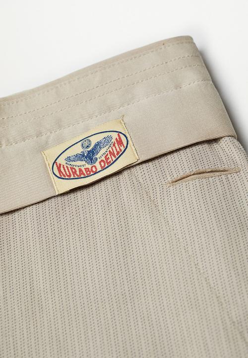 MANGO - Barna trousers - lt beige