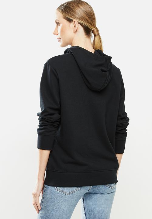 adidas Originals - Trefoil hoodie - black & white