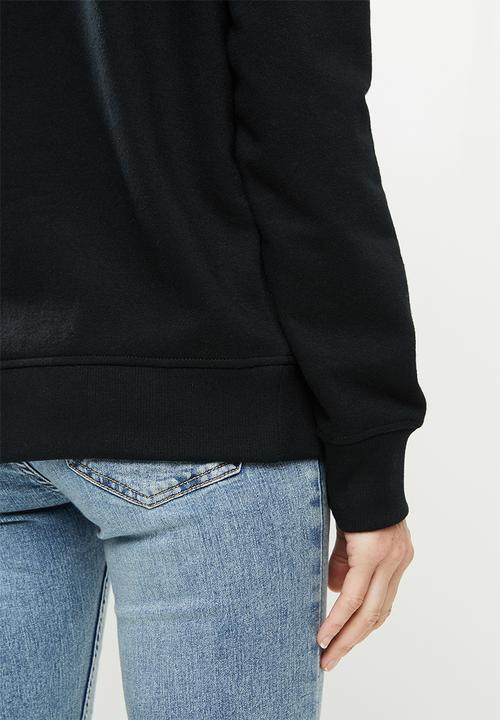 adidas Originals - Trefoil hoodie - black & white