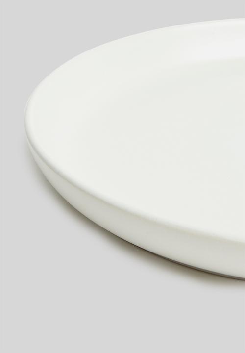 Sixth Floor - Mason side plate set of 4 - white