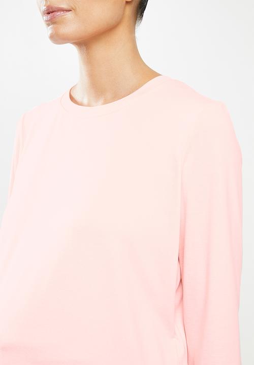 Cotton On - Maternity cross back long sleeve top - fairy tale marle