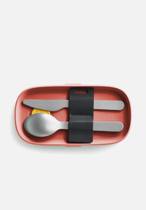 Lékué - Lunchbox to go-coral