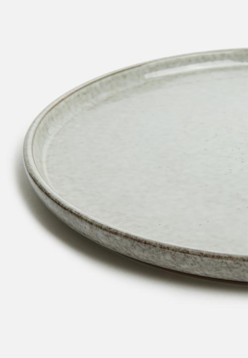 Sixth Floor - Brisa dinner plate set of 4 - stone