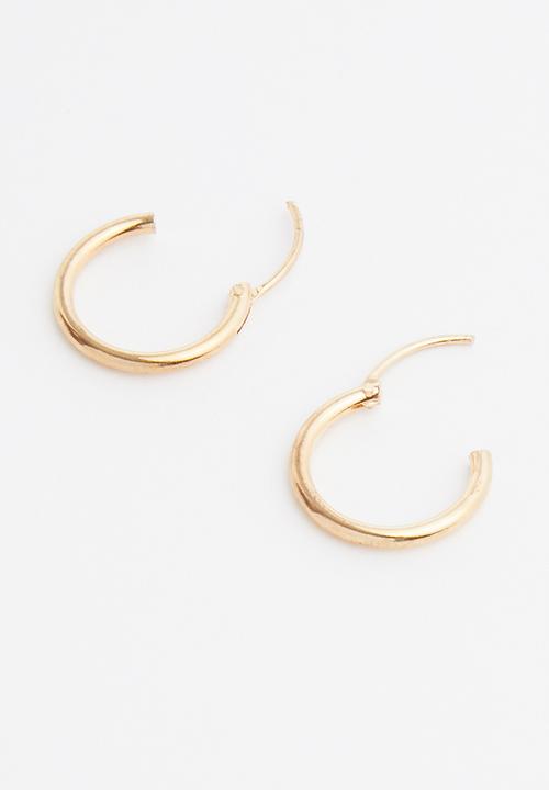 Superbalist - Thandi hoop earrings - gold