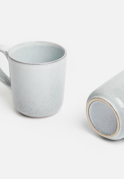 Sixth Floor - Brisa mug set of 4 - stone