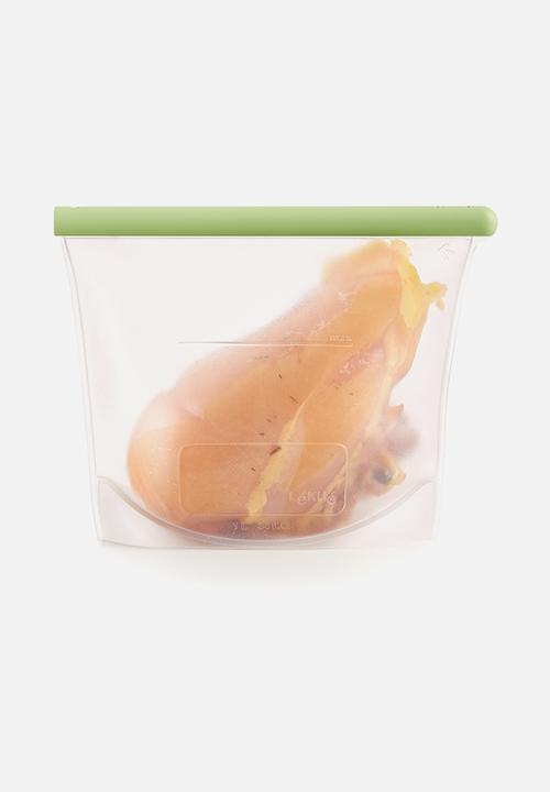 Lékué - Reusable silicone bag-clear 1000ml