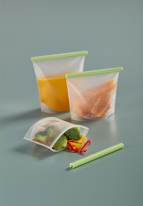 Lékué - Reusable silicone bag- clear1500ml