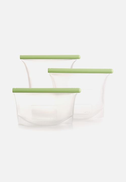 Lékué - Reusable silicone bag- clear 500 ml