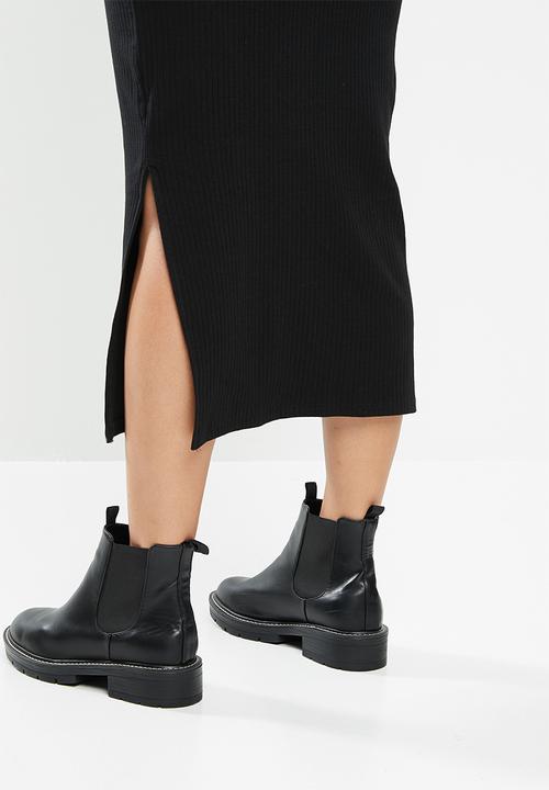 Cotton On - Maternity henley maxi dress - black