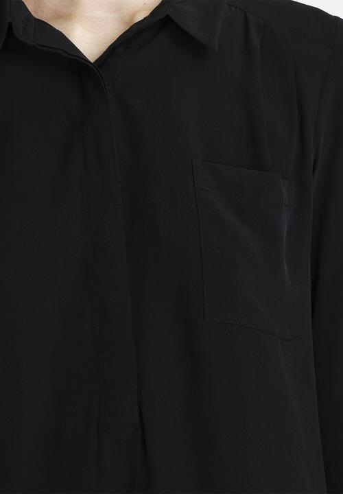 Y.A.S - Silja Long Silk Shirt