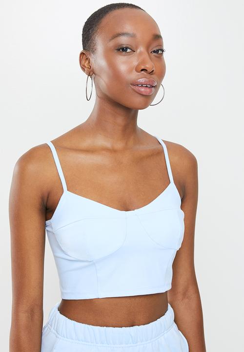 Factorie - Bustier cami - skyway blue