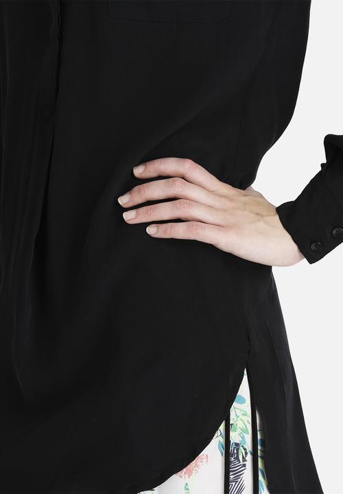 Y.A.S - Silja Long Silk Shirt