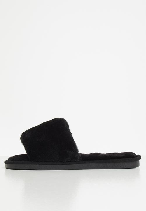 Miss Black - Rella slipper - black