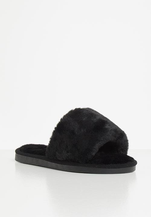 Miss Black - Rella slipper - black