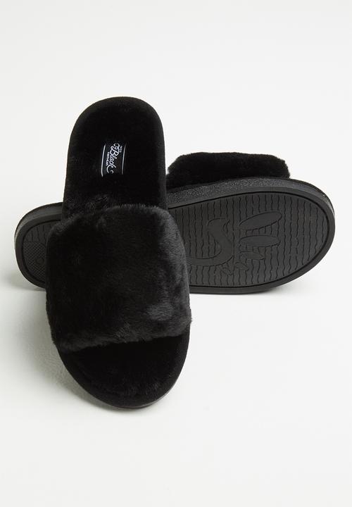 Miss Black - Rella slipper - black