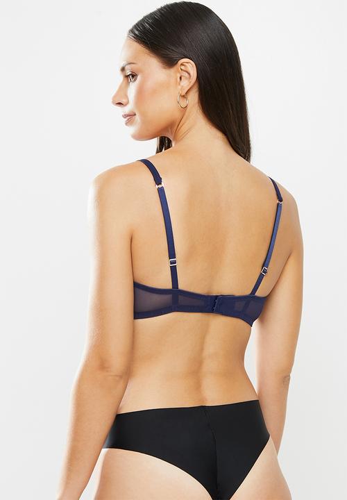 DORINA - Mica light padded demi - navy 