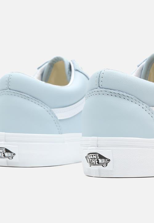 Vans - Old Skool - (leather) ballad blue/true white