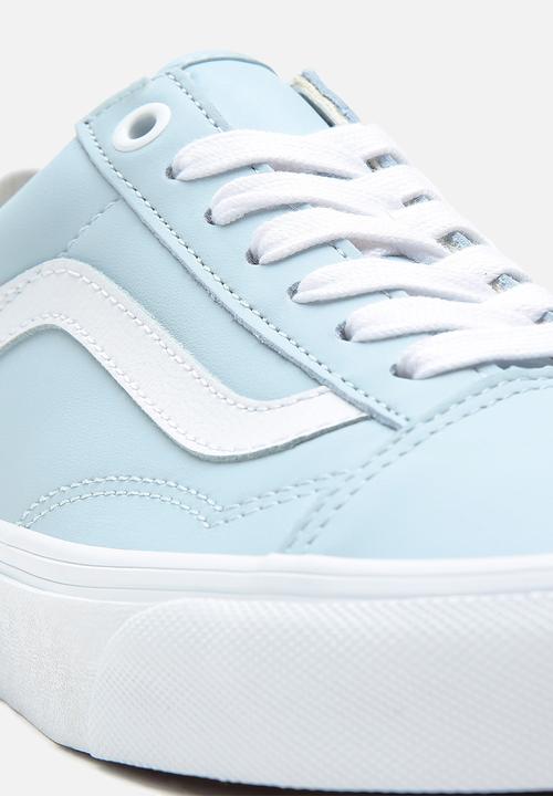 Vans - Old Skool - (leather) ballad blue/true white