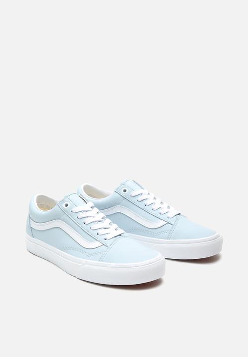Vans - Old Skool - (leather) ballad blue/true white