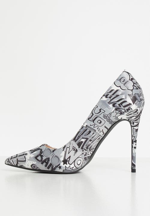 Miss Black - Comic court - black & grey 