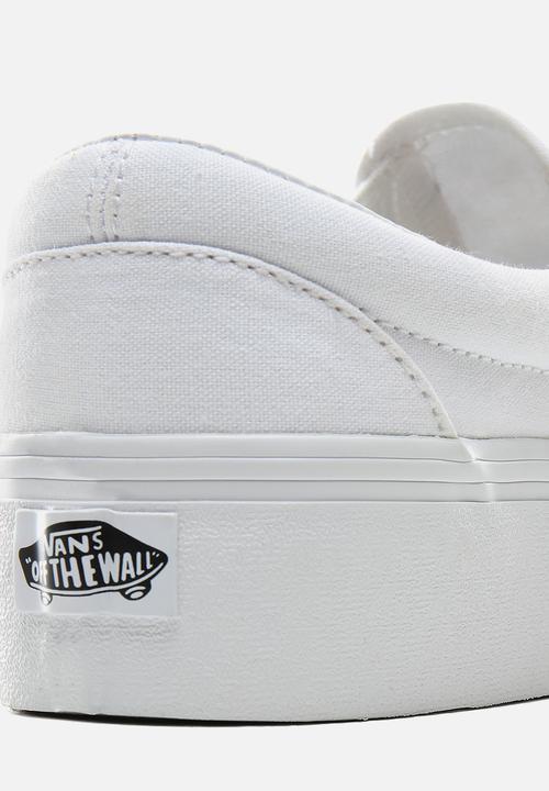 Vans - Classic Slip-On platform - true white