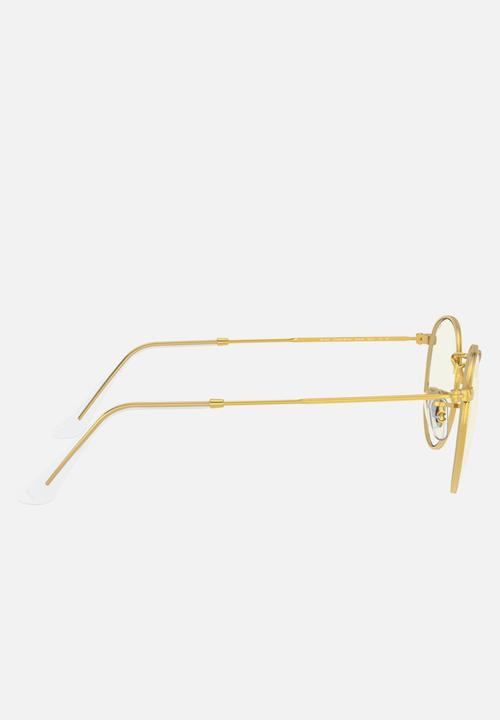 Ray-Ban - Round metal eyeglasses - gold