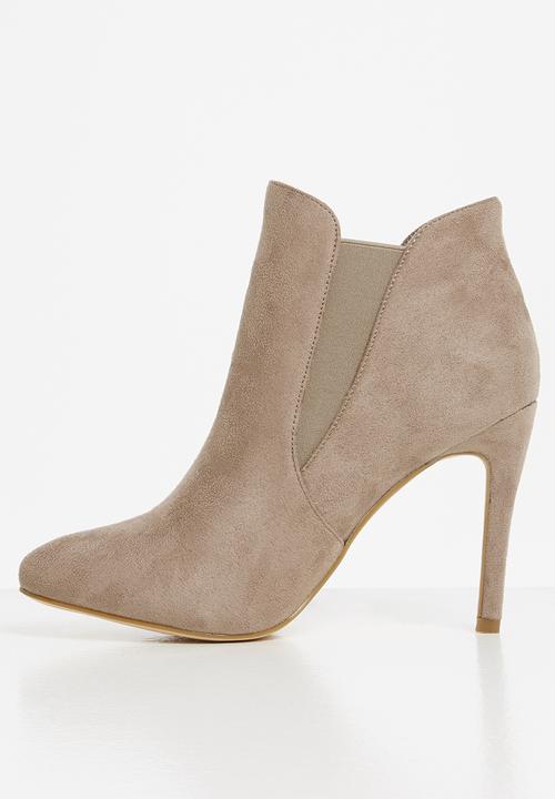 Miss Black - Belle 6 ankle boot - taupe