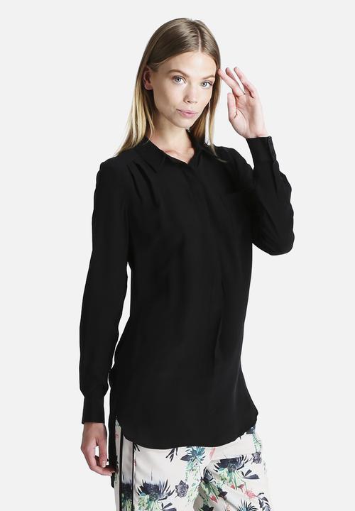 Y.A.S - Silja Long Silk Shirt