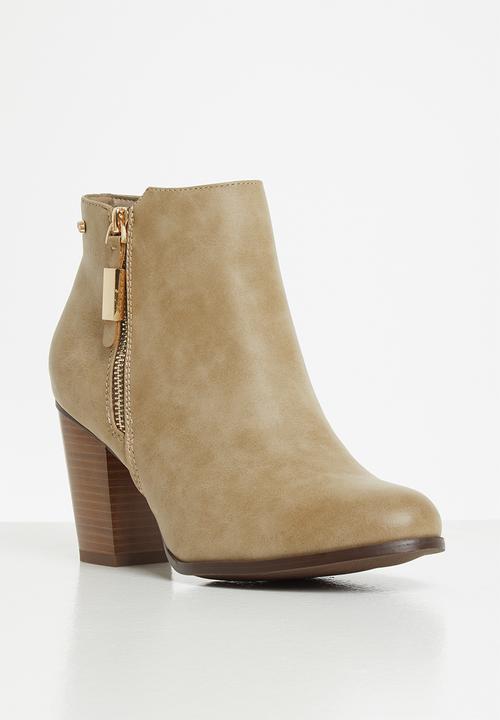 Miss Black - Alham ankle boot - neutral