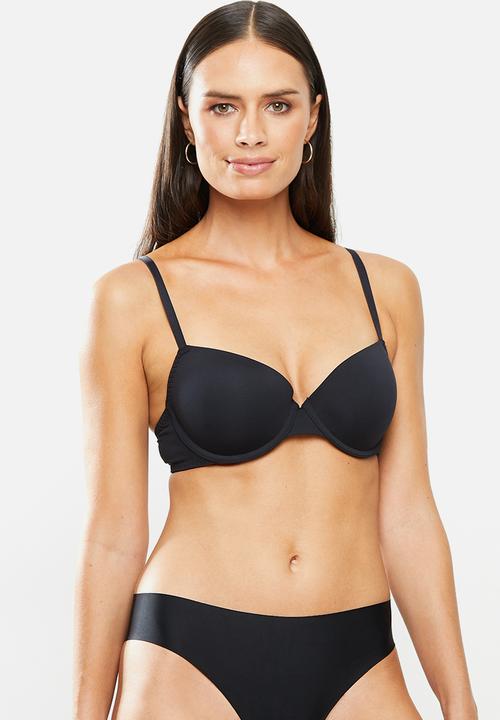 DORINA - Hope 2 pack light padded demi - black