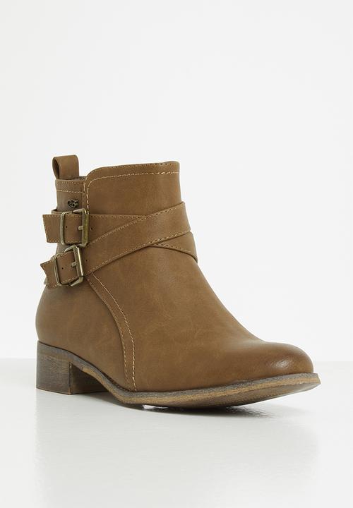 Miss Black - Abir 3 ankle boot - tan