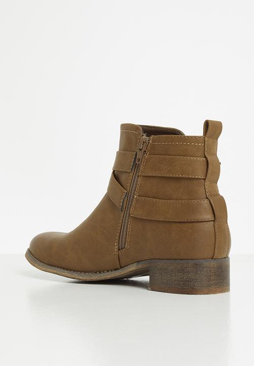 Miss Black - Abir 3 ankle boot - tan