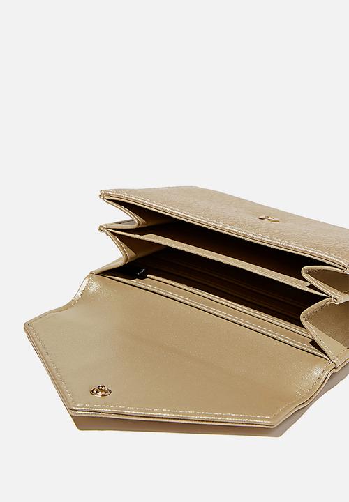 Rubi - Lucky envelope card holder - nude tan