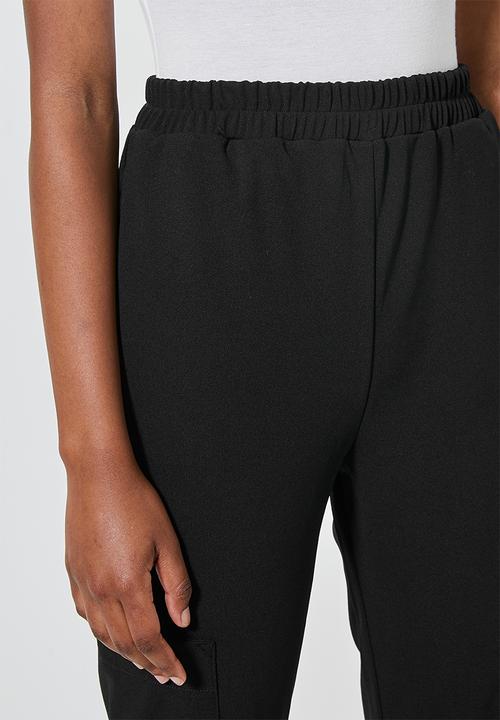 Superbalist - Crepe scuba jogger - black