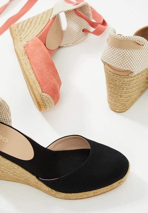 ALDO - Muschett Suede wedge heel - neutral