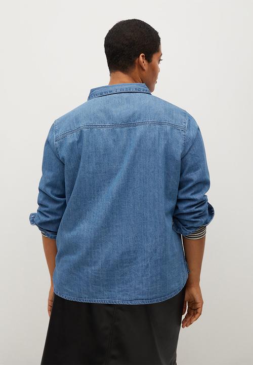 Violeta by Mango - Plus shirt estrella - blue