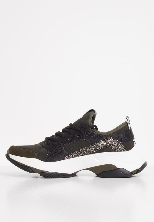 Steve Madden - Ajax sneaker - olive & black 