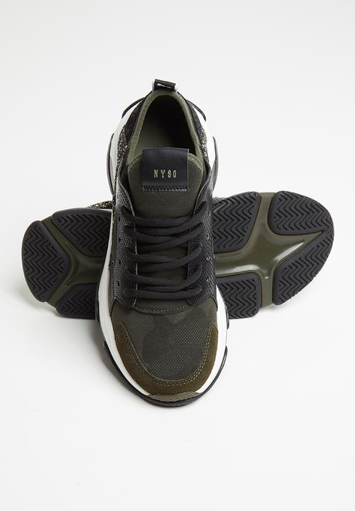 Steve Madden - Ajax sneaker - olive & black 