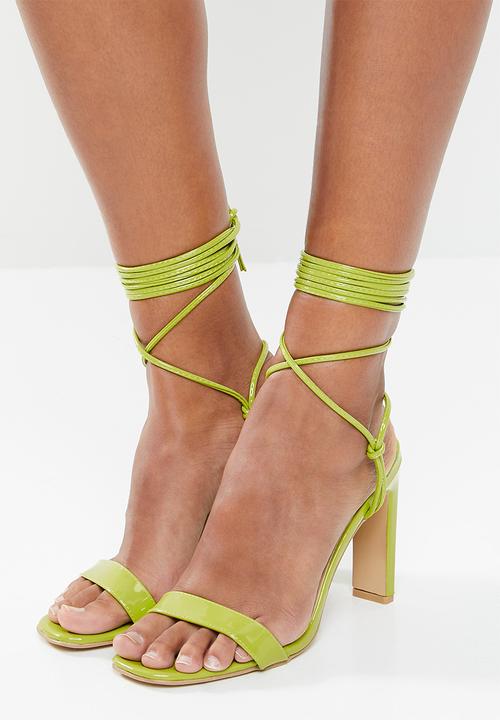 Seduction - Strappy heel - green