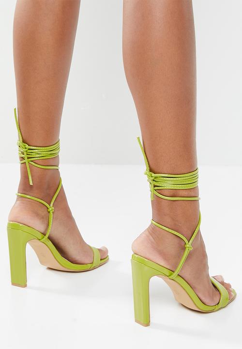 Seduction - Strappy heel - green