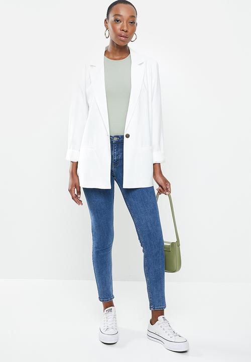 Cotton On - Ultimate casual blazer - white